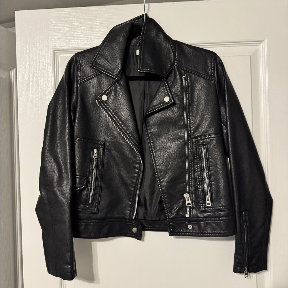 Leather jacket